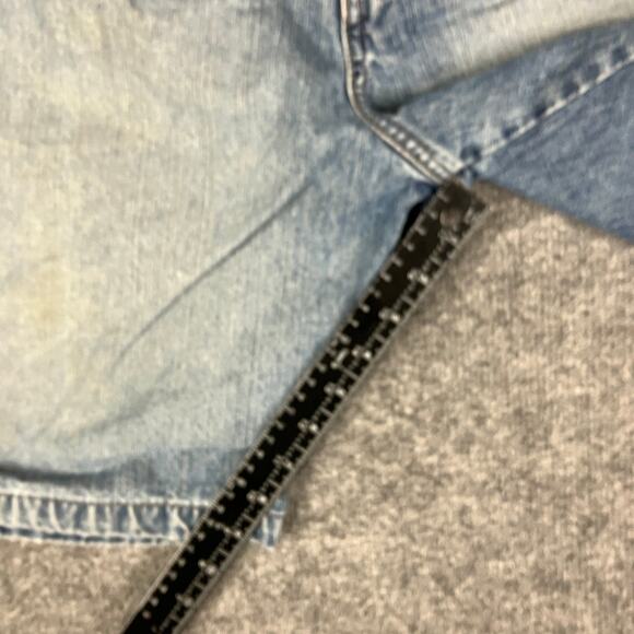 Canyon River Blues Shorts Mens Size 38 Blue Denim Carpenter Utility Workwear - Picture 4 of 9